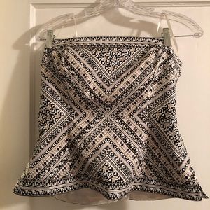 White House Black Market Bustier Top Career New